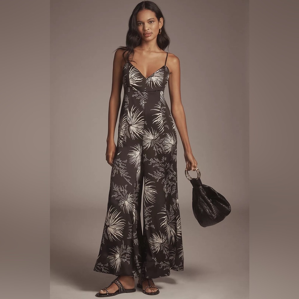Anthropologie Bishop + Young Nora Wide-Leg Jumpsuit